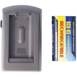 AccuCell Li-Ion PowerSet CR-V3 Ladegerät inklusive CRV3 Li-Ion Akku