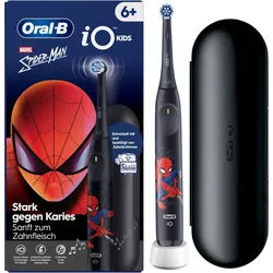 iO Kids 6+ Spiderman Rotierende Zahnbürste für Kinder (Schwarz)