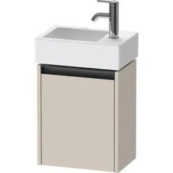 Duravit Ketho.2 Waschtischunterbau wandhängend Taupe Matt 364x238x440 mm - K25071R91910000 K25071R91910000