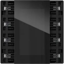 Gira 5016050 Tastsensor 4.55 Plus 2-fach / 4-fach für KNX, schwarz matt (lackiert)