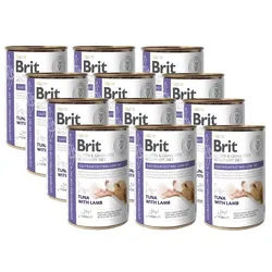 BRIT GF Veterinary Diets Dog Gastrointestinal Low Fat 12x400g- Nassfutter für Hunde