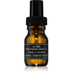 DEPOT 500 BEARD & MOUSTACHE SPECIFICS NO. 505 CONDITIONING BEARD OIL Bartöl Ginger & Cardamom 30 ml