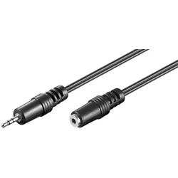 Goobay Audio Verlängerungskabel AUX, 2,5 mm stereo (2 m), Audio Kabel