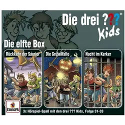 United Soft Media Hörspiel Die drei ??? Kids 3er Box Folgen 31-33