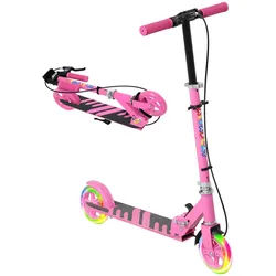 Aiyaplay Kinderscooter, Rosa, Kunststoff, Metall , 36x89x73 cm , Spielzeug, Kinderfahrzeuge