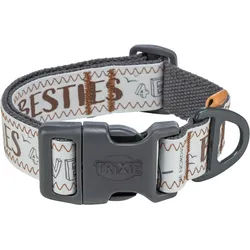 TRIXIE BE NORDIC Halsband, extra breit, 25 - 36 cm / 25 mm, grau