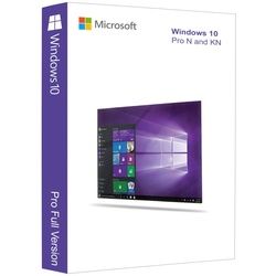 Microsoft Windows 10 Pro N and KN