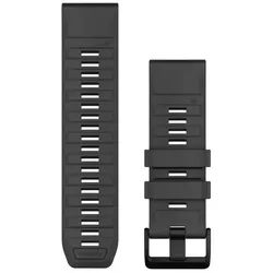 Garmin Smartwatch-Armband QuickFit-Armband 26 mm Silikon Graphit grau