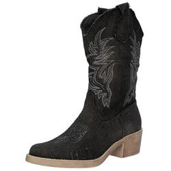 Salinyang Stiefel Stiefel schwarz 38 EU