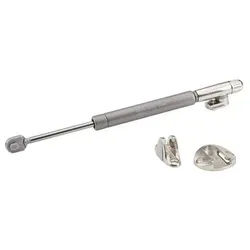 SO-TECH® Türdämpfer Gasdruckdämpfer KRABY für nach unten öffnende Barklappen (1 St), Gasdruckfeder Kompressionsfeder für Barfach L: 277 mm grau|silberfarben
