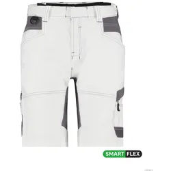 Dassy Stretch-Malershorts Axis Women 250092 PESCO41 Gr. 34 weiß/anthrazitgrau