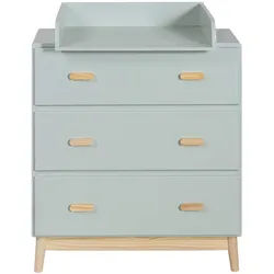 Mobili Rebecca Wickeltisch Aquagrün 42/80/100 cm , Holzwerkstoff , Rechteckig , 42x100x80 cm , Babymöbel & Kindermöbel, Babyzimmer, Wickelkommoden & Zubehör, Wickelkommoden
