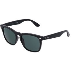 Ray-Ban RB4487 Unisex-Sonnenbrille Vollrand Panto Kunststoff-Gestell, Schwarz