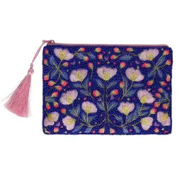 Giftcompany Reisebehälter Kosmetiktasche Elodie Blüten Blau (12x18cm)
