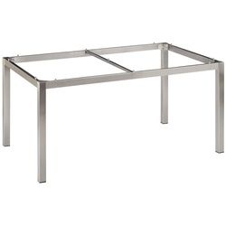 Stern Möbel Cairo-Tischgestell 160 x 90 cm silber, Designer Stern Design, 73x160x90 cm