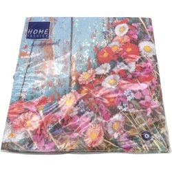Home Fashion 20 Stück Motivservietten Blumenmotiv 33x33 cm 3-lagiges Papier e...