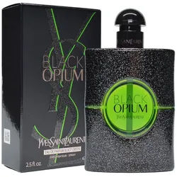 YVES SAINT LAURENT Eau de Parfum Black Opium Illicit Green, Damenduft