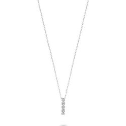 CHRIST Collier CHRIST Damen-Kette 6 Diamant goldfarben
