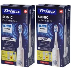 Trisa UltraUltraschallzahnbürste und 5 Nachfüllpackungen Sonic performance