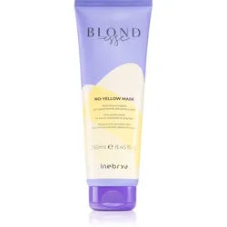 Inebrya BLONDesse No-Yellow Mask Maske für die Haare neutralisiert gelbe Verfärbungen 250 ml