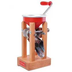 Eschenfelder Novia nr1200 alluminio rosso 150g - Manuelle Flockenquetsche mit Edelstahlwalzen