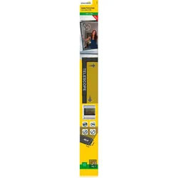 SCHELLENBERG Insektenschutz-Fensterrahmen Telescope, ausziehbarer Insektenschutz-Rahmen, (Set, 1-St), für Fenster bis max. 100 x 120 cm und 140 x 150 cm, anthrazit und weiß grau
