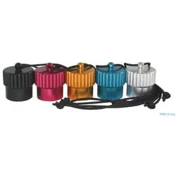 M&M Gewindekappe 1. Stufe Aluminium Farbe: Schwarz