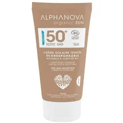 Alphanova Crème Solaire Teintée Medium Certifiée BIO SPF 50+