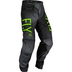 Fly Racing Kinetic Prodigy 2024 Kinder Motocross Hose, schwarz-grün, Größe 24