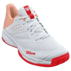 Wilson Kaos Stroke 2.0 Allcourt/Dämpfung 2024 weiss/rot Damen Tennisschuh weiß 38 2/3