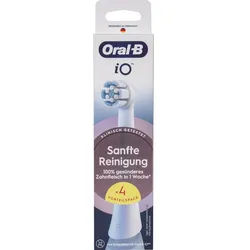 Oral-B Aufsteckbürsten Braun Oral-B iO Sanfte Reinigung 4er weiß