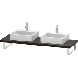 Duravit L-Cube Konsole Eiche dunkel gebürstet Matt 800x550x45 mm - LC103C07272 LC103C07272