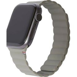 DECODED Smartwatch-Armband Silikon Magnetic Traction Strap Lite grün