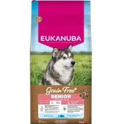 Eukanuba Senior Large mit Seefisch getreidefreies Hundefutter 2 x 12 kg