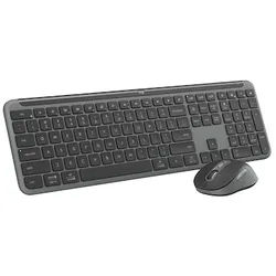 Logitech MK950 Signature Slim Combo Graphite - US- Kabellose Tastaturkombination