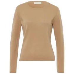Le pull 100% cachemire Peter Hahn Cashmere marron