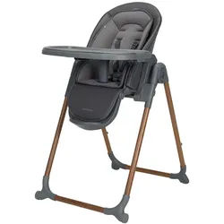 Maxi-Cosi Hochstuhl , Grau , Metall, Kunststoff, Textil , 56x92x72.5 cm , höhenverstellbar, zusammenklappbar, 5-Punkt-Gurt, Tablett , Babymöbel & Kindermöbel, Babyzimmer, Hochstühle