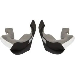 Schuberth SR2 Wangenpolster, schwarz-grau, Größe S für Männer