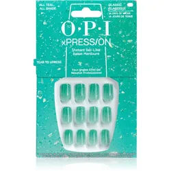 OPI Make ‘Em Jelly! XPRESS/ON künstliche Fingernägel All Teal, All Shade 30 St.