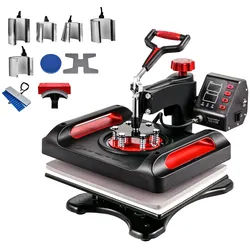 VEVOR Sublimation Maschine 11 in 1 Hitzepresse Transferpresse 38x30cm
