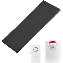 VEVOR 355,6x762 mm großes Sensormatte, kabelloses Bettsensorpad mit Pager, Sicherheitsbettalarmen und Sturzpräventionspad für Zuhause, Krankenhaus, Rehabilitationszentrum