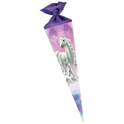 Nestler Schultüte Nestler Schultüte Einhorn Märchenwald 70 cm rund Filz