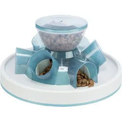 TRIXIE Cat Activity Strategie-Spiel Tunnel Feeder, Ø 28 x 14 cm