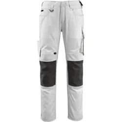 Mascot Mannheim Hose Größe 76C50, weiss/dunkelanthrazit