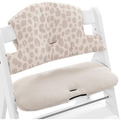 Hauck Hochstuhleinlage , Beige , Textil , 2-teilig , Streifen , 44x24 cm , abwaschbar , Baby & Kindermöbel, Babyzimmer, Hochstühle