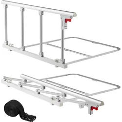 VEVOR Faltbares Bettgitter für Senioren, 97 cm Bettschutzgitter mit Befestigungsgurt, Rausfallschutz, Kantenschutz, Seniorenbettgitter, passend für King-Size-, Queen-Size-, Full-Size- & Twin-Betten