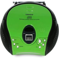 Lenco SCD-24 - CD/Radio-System - grün/schwarz