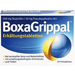 BOXAGRIPPAL Erkältungstabletten 200 mg/30 mg FTA 20 St.