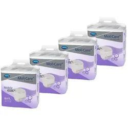 MoliCare Premium Mobile 8 Tropfen Gr. L ist eine Einweghose, bei der Einlage und Höschen in einem Produkt vereint sind Set 4x14 St Unisex