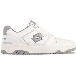 Sneaker LOTTO, Damen, Gr. 37, weiß (weiß, leuchtendesgrau), Synthetik, mehrfarbig, Schuhe Sneaker, - auch in Kindergrößen erhältlich